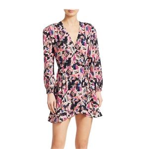 Iro Bloomy Printed Wrap Dress